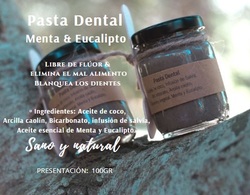Pasta dental Organica - Sabor: Menta y Eucalipto