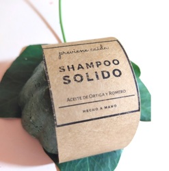 Shampoo  Solido - Aceite de Ortiga y Romero (Previene Caída)